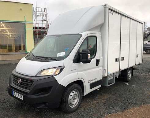 Vit Fiat Ducato skåp stulen i Nässjö